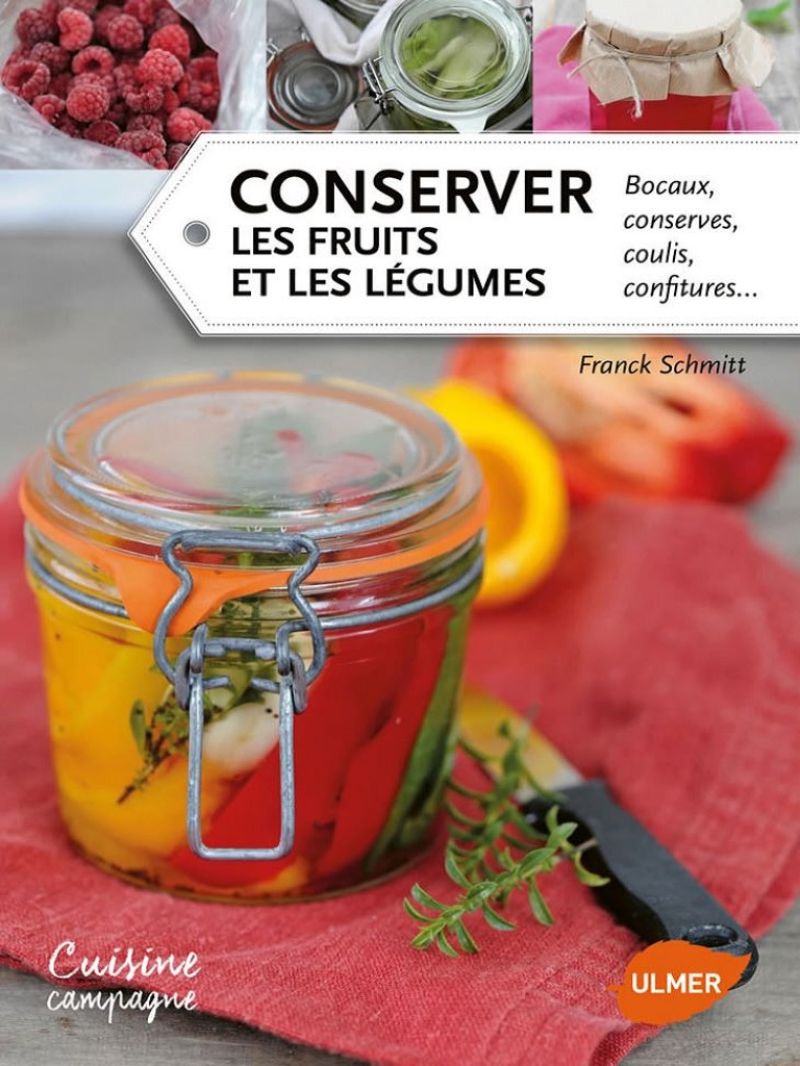 Conserver les fruits et les légumes - Confits, confitures, chutneys, chips, pickles, vinaigres, vin... Les fruits et les légumes s'accommodent et se conservent de bien des façons! En 110 recettes, de Ail à Tomate, et de Abricot à Rhubarbe, vous saurez préparer et conserver les légumes et les Conserver_les_fruits_et_les_legumes.jpg